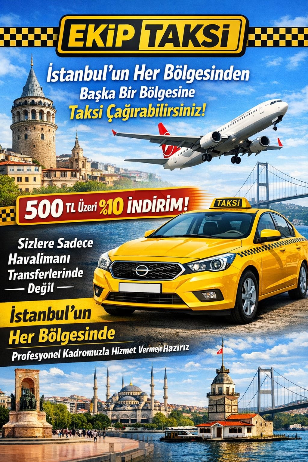 İstanbul'un Her Bölgesinde Hizmet